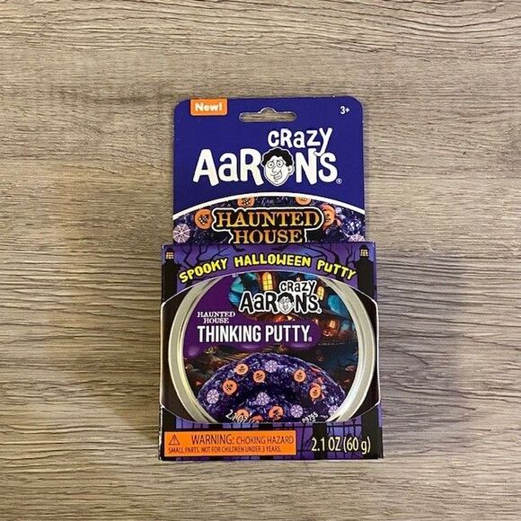 Aaron’s Crazy Thinking Putty Haunted House Halloween New - Picture 1 of 6